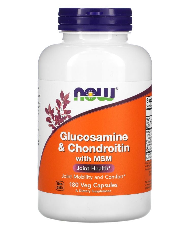 now Glucosamine & Chondroitin with MSM 180 Capsules