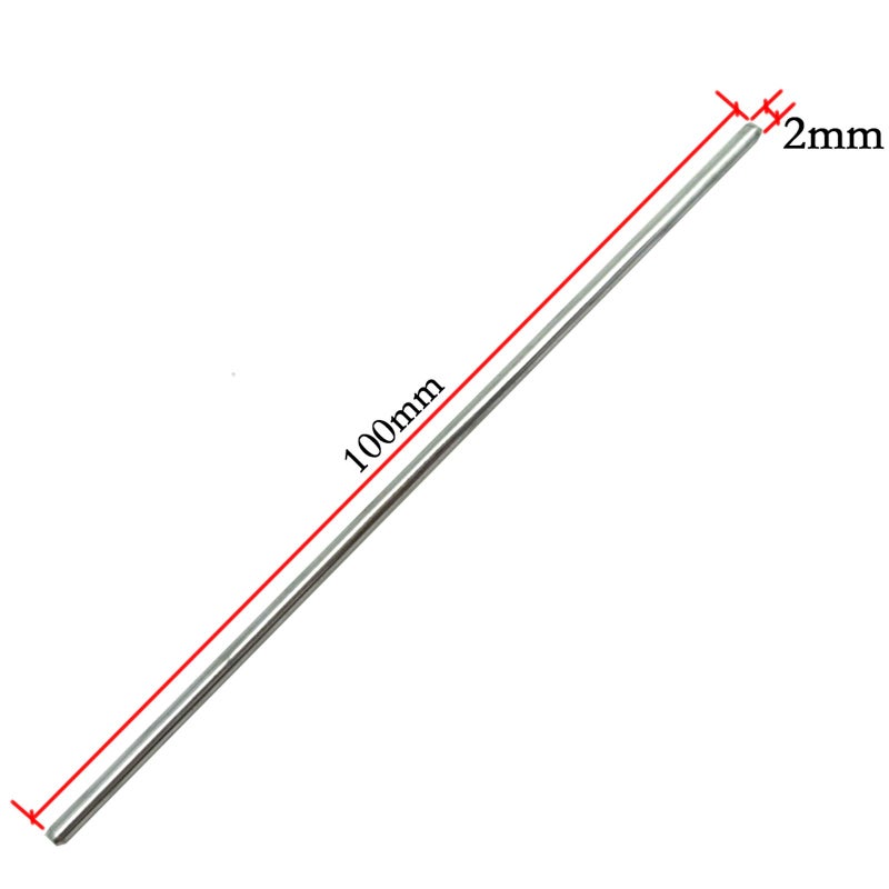 EUDAX EUDAX 300 PCS 30mmx8mm Plastic Roll 2mm Dia Shaft Toys Wheel and 2mmx100mm STEM Shaft Round Rod Axles for DIY Toy RC Car Truck Boat Helicopter Model Part Building Projects (Green)  - Image 3