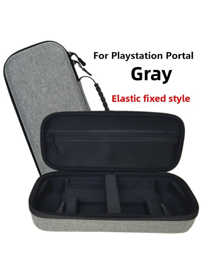 Generic Portal Palm Storage Bag Suitable For Sony PlayStation Portal Storage Bag EVA Hard Bag In Stock-Product Color:Gray Elastic Fixed  - Image 1