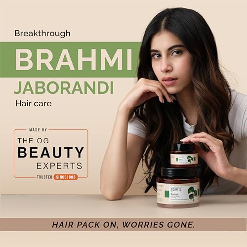 Richfeel Brahmi Intensive Repair Hair Pack | Controls Hair Fall Treats Damage, Split Ends and Breakage | Deep Conditioning | Trichologist Formulated | 100 g - Image 3