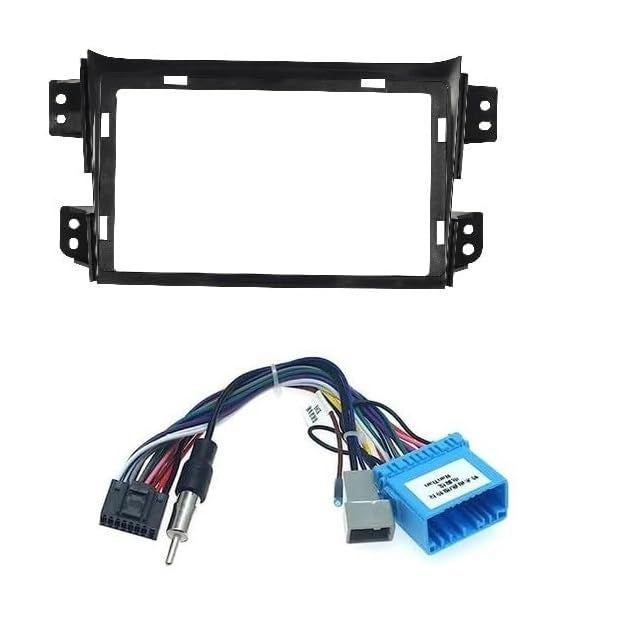 AUTOXYGEN Car Android Custom Dashboard Mount Music System Stereo Frame 9 inch Black for Ritz - Image 5