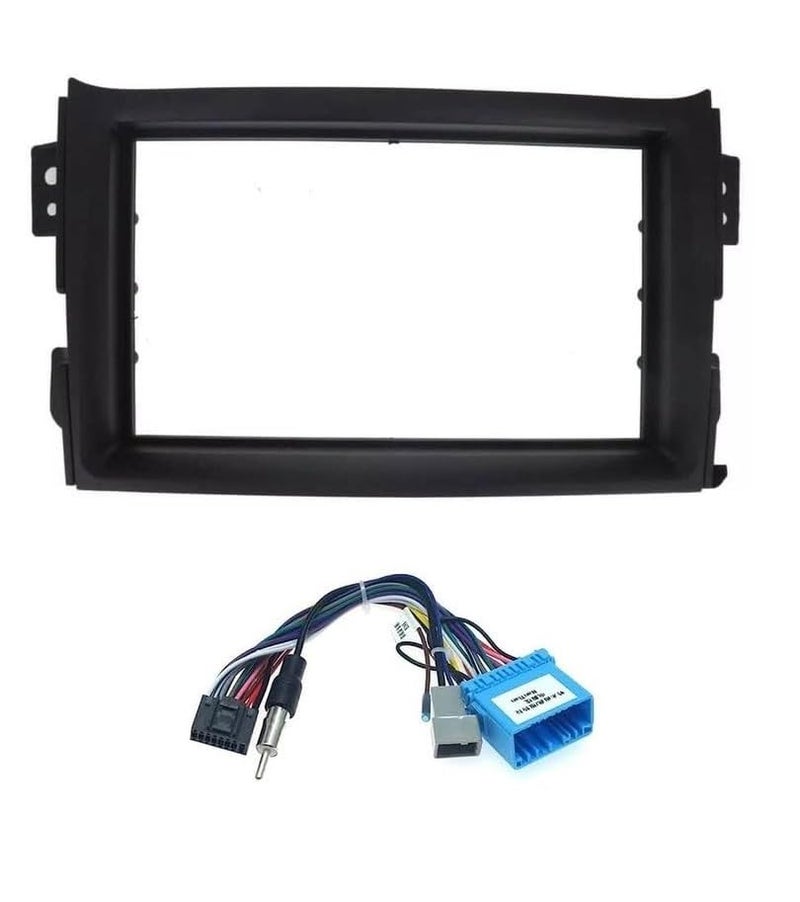 AUTOXYGEN Car Android Custom Dashboard Mount Music System Stereo Frame 9 inch Black for Ritz - Image 2