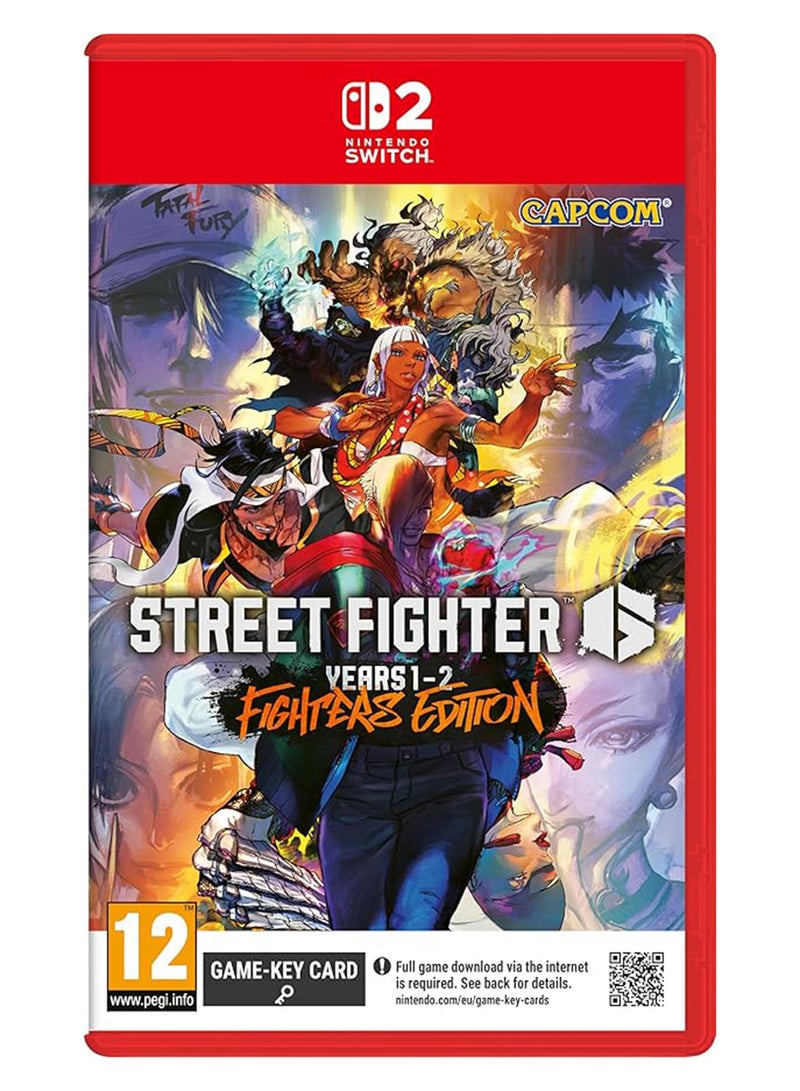 Street Fighter 6 Years 1-2 Fighters Edition - Nintendo Switch 2 (NS2) - Fighting - nintendo_switch