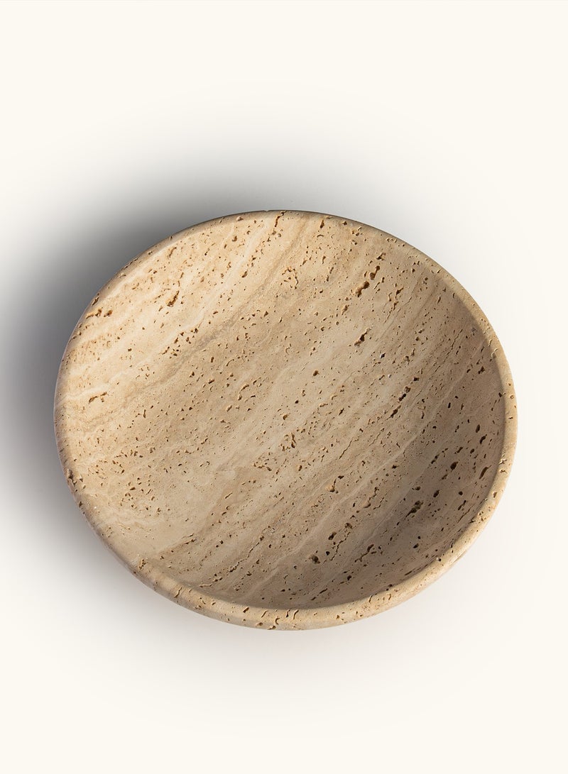touche déco Travertine Center Piece Bowl - Image 3