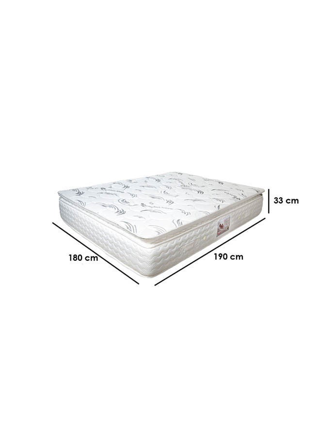 Comfort Sleep Fabric Mattress Diamond  190×180×33  - Image 2