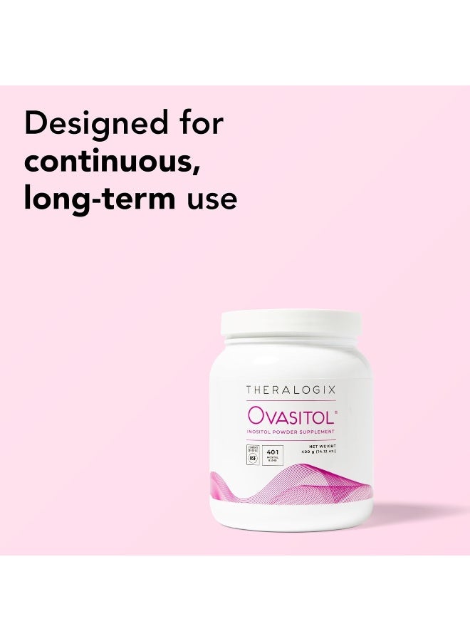 Theralogix Ovasitol Inositol Powder Supplement 400g for Women - Image 5