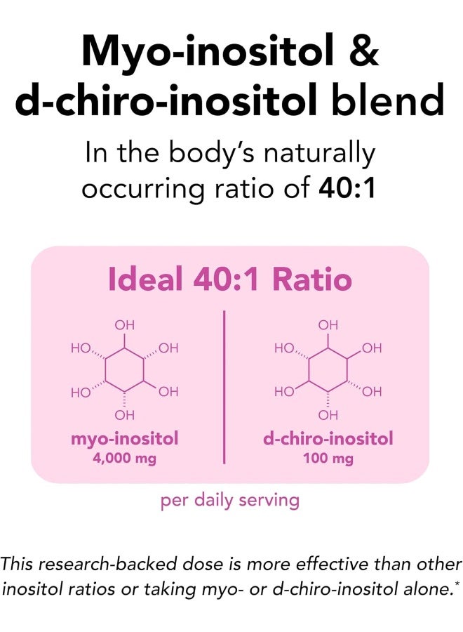 Theralogix Ovasitol Inositol Powder Supplement 400g for Women - Image 2