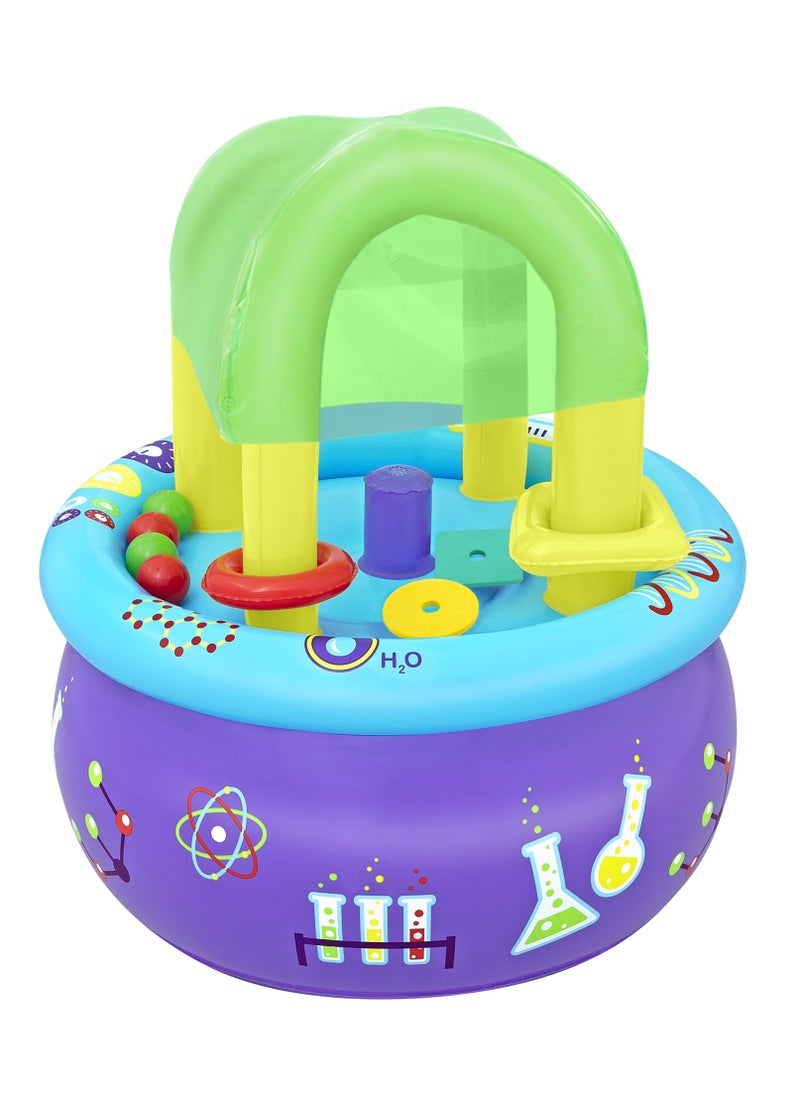 Bestway - Bestway Playcenter Lil LearnLab Water Table 76x76x88cm | Inflatable Toys | Educational and Learning Water Toy | Perfect for Toddlers and Kids - Image 1
