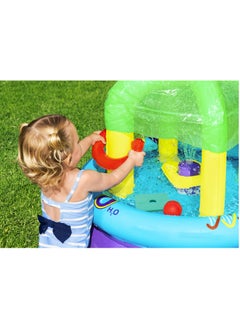 Bestway Bestway Playcenter Lil LearnLab Water Table 76x76x88cm | Inflatable Toys | Educational and Learning Water Toy | Perfect for Toddlers and Kids  - Image 4