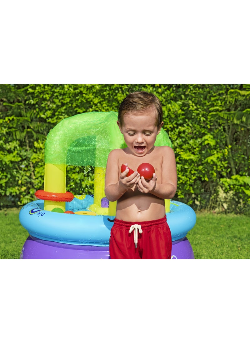 Bestway - Bestway Playcenter Lil LearnLab Water Table 76x76x88cm | Inflatable Toys | Educational and Learning Water Toy | Perfect for Toddlers and Kids - Image 1