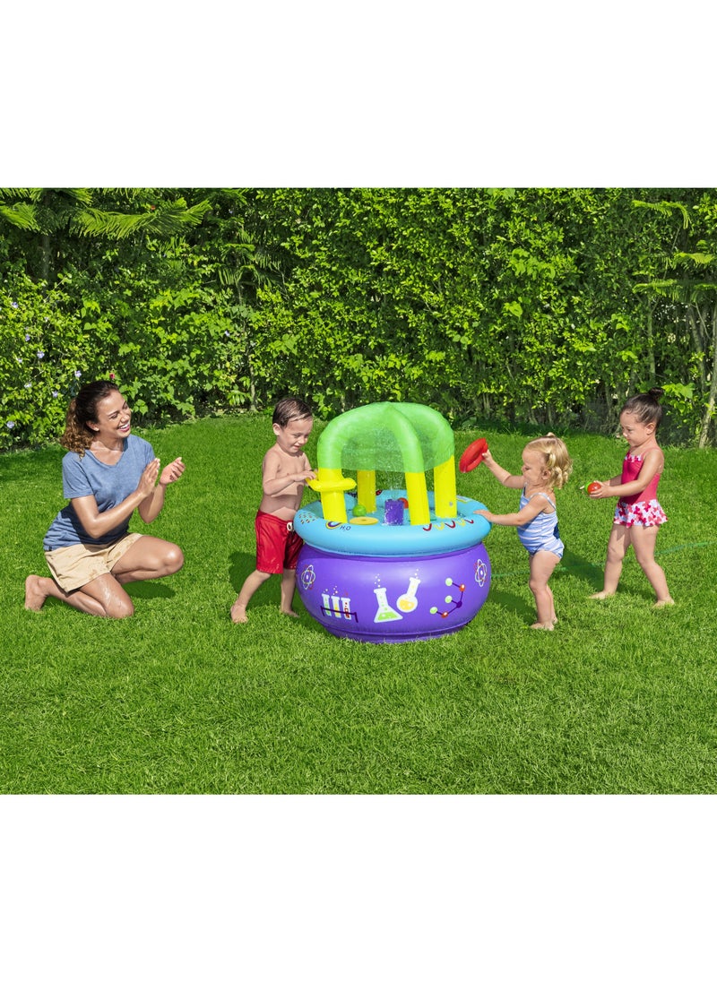 Bestway - Bestway Playcenter Lil LearnLab Water Table 76x76x88cm | Inflatable Toys | Educational and Learning Water Toy | Perfect for Toddlers and Kids - Image 1