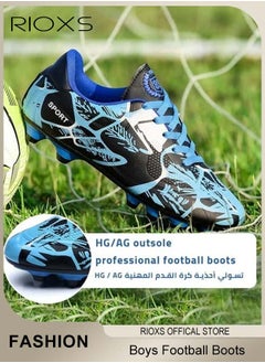 Boys Football Boots Trainers,Unisex Soccer Trainers,Kids Professional Soccer Cleats Shoes,Competition Training Shoes,Non-Slip Sneakers For Kids Youth And Adults,Athletic Outdoor Sports Shoes For Running Football,Indoor Firm Ground Lace-Up Soccer Shoes - pzsku/Z1DAC1D866A4534C0B3DEZ/45/1741328244/269804e6-d1f5-4c5e-9c69-83a36685f320