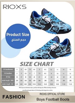 Boys Football Boots Trainers,Unisex Soccer Trainers,Kids Professional Soccer Cleats Shoes,Competition Training Shoes,Non-Slip Sneakers For Kids Youth And Adults,Athletic Outdoor Sports Shoes For Running Football,Indoor Firm Ground Lace-Up Soccer Shoes - pzsku/Z1DAC1D866A4534C0B3DEZ/45/1741328320/1da11dc2-0ada-4c2a-81ac-f3e9c28d1b52