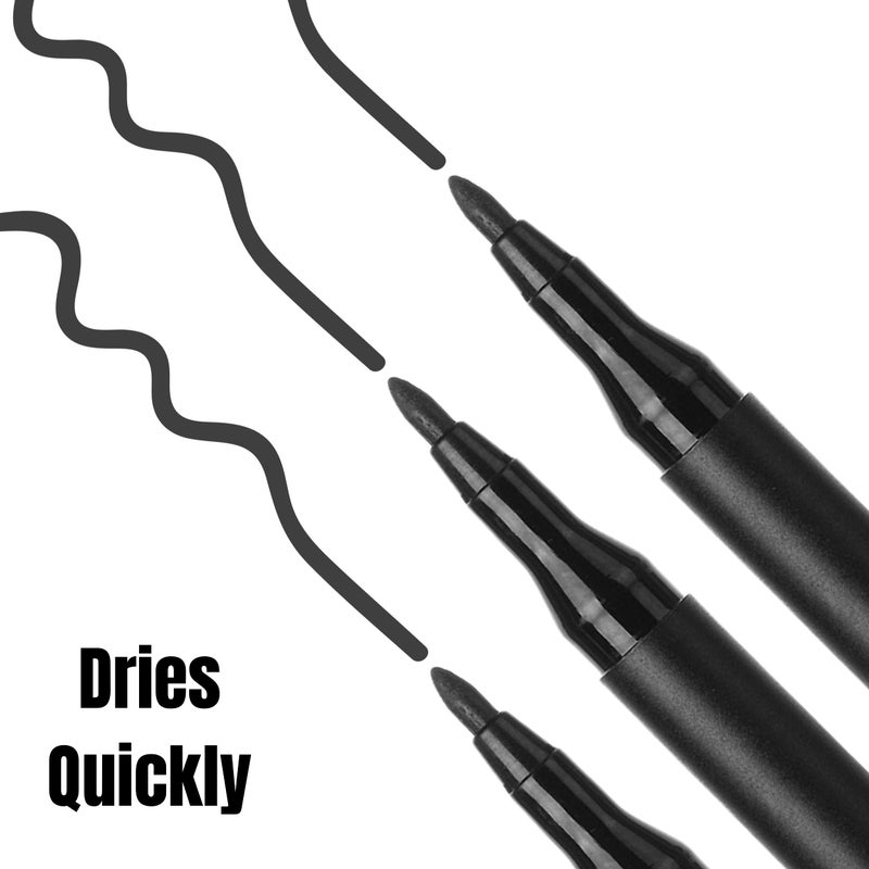 Mr. Pen- Garden Markers  Black  4 Pack  Plant Markers  Garden Markers For Plants Outdoor Waterproof  Plant Markers For Seedlings  Waterproof Permanent Marker  Plant Markers For Outdoor Plants - Image 4