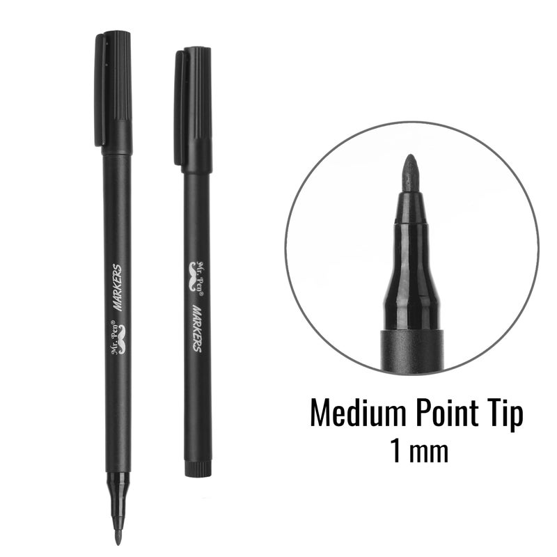 Mr. Pen- Garden Markers  Black  4 Pack  Plant Markers  Garden Markers For Plants Outdoor Waterproof  Plant Markers For Seedlings  Waterproof Permanent Marker  Plant Markers For Outdoor Plants - Image 3