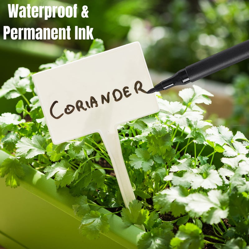 Mr. Pen- Garden Markers  Black  4 Pack  Plant Markers  Garden Markers For Plants Outdoor Waterproof  Plant Markers For Seedlings  Waterproof Permanent Marker  Plant Markers For Outdoor Plants - Image 5