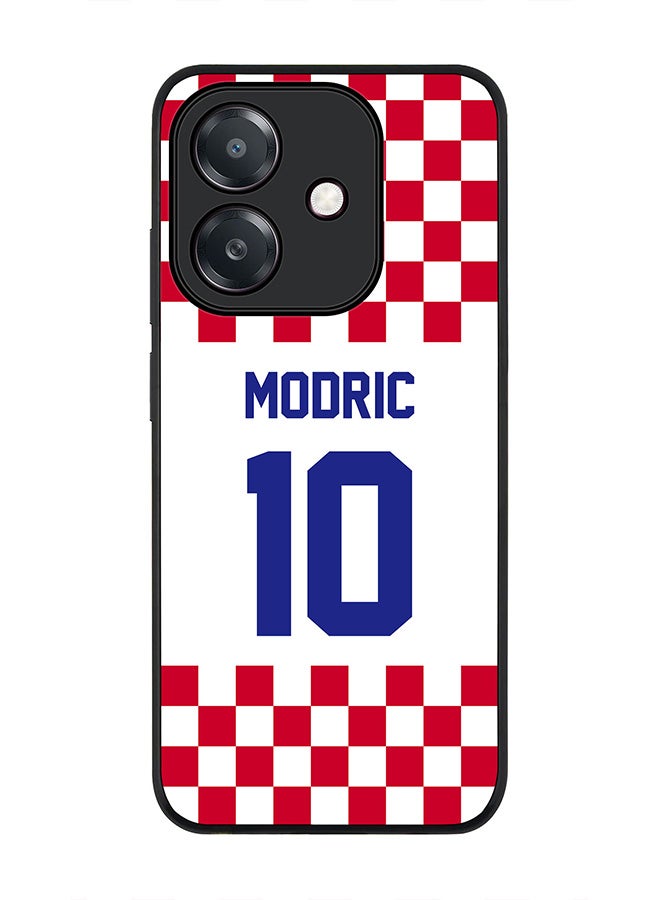 Stylizedd For Oppo A5i Case,Slim fit Camera Protection, Shockproof Thin Phone cover  - Football - Croatia,  Modric