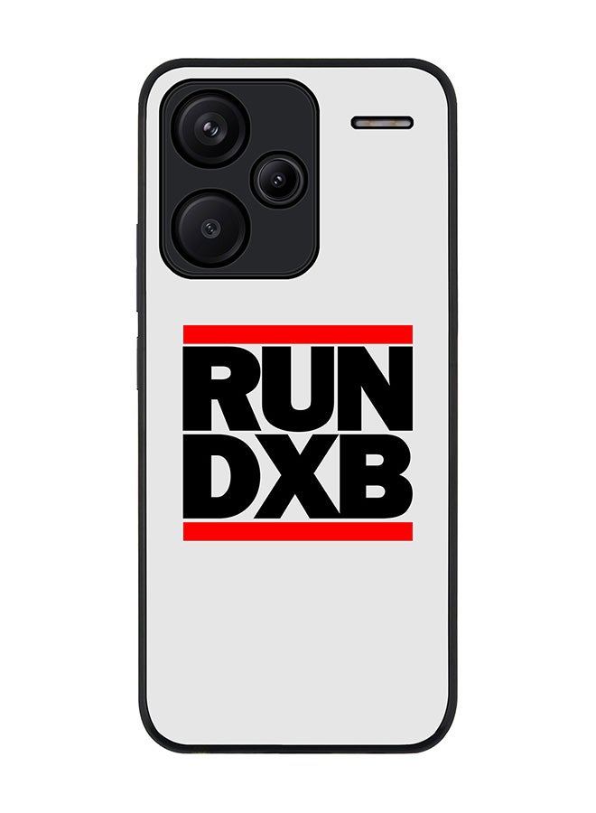 Stylizedd Rugged Black Edge Case for Xiaomi Redmi Note 13 Pro Plus, Slim fit Soft Case Flexible Rubber Edges Anti Drop TPU Gel Thin Cover -  RUN DXB - Image 1