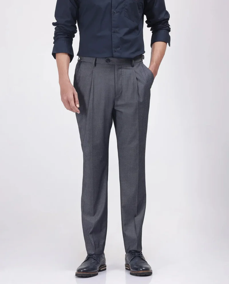 Rare Rabbit Men's Single Pleated Italian Pants