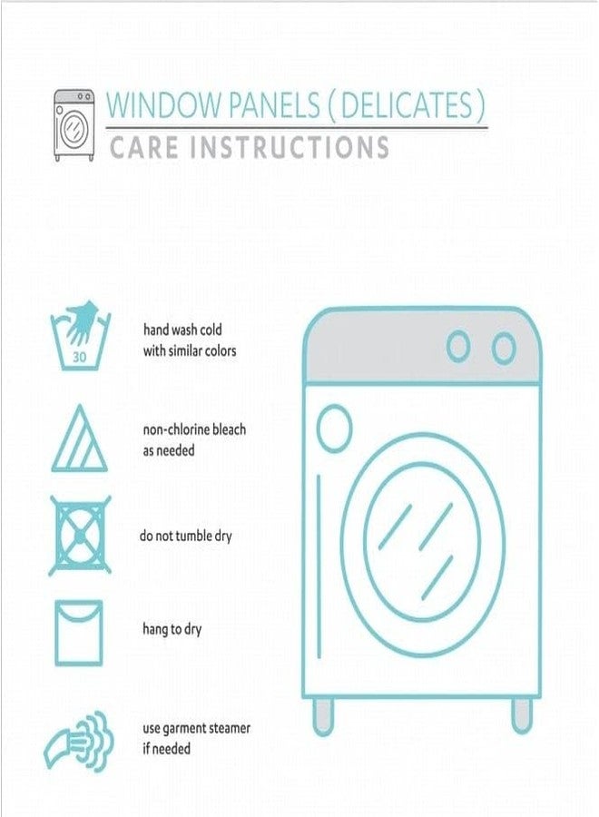 Lush Decor Boho Faux Linen Texture Tassel Window Curtain Panel (Single Panel), 84" L x 52" W, White & Neutral - Image 4