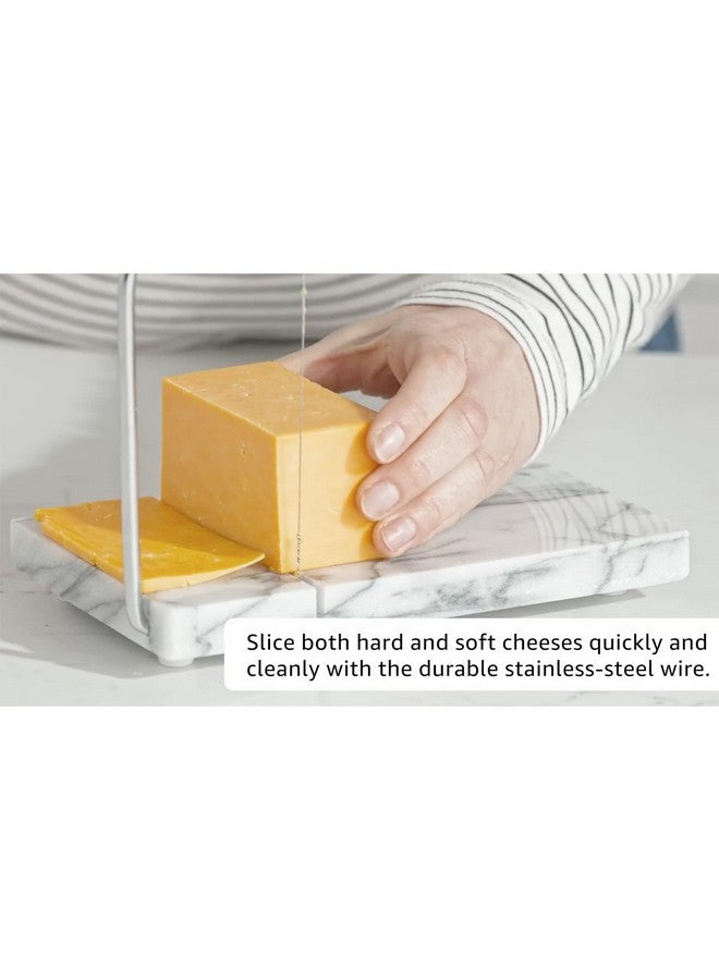 Fox Run Marble Cheese Slicer, White, 1 Replacement Wire, 3841COM - Image 3