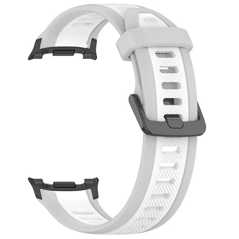 Bluejw Two-Tone Silicone Sport Band for Samsung Watch 8 Classic 46mm 44mm 40mm & Ultra - Watch Strap Replacement - Image 1