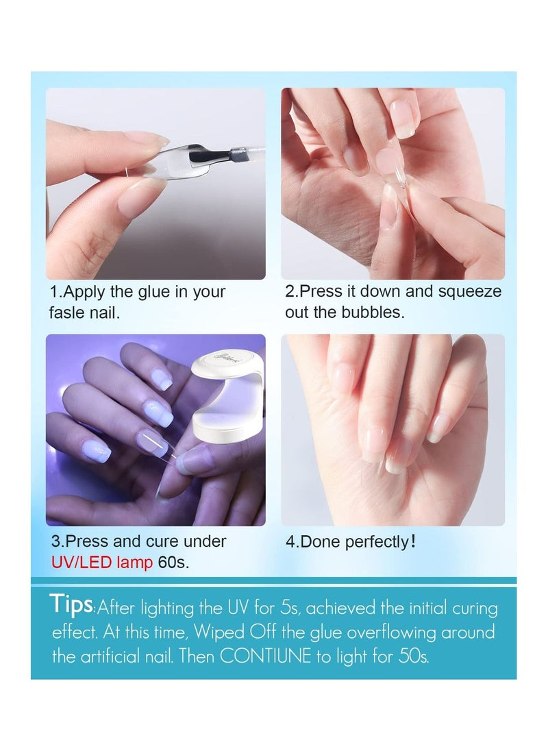Remy Belle 6 in 1 Nail Glue Gel  - Image 5