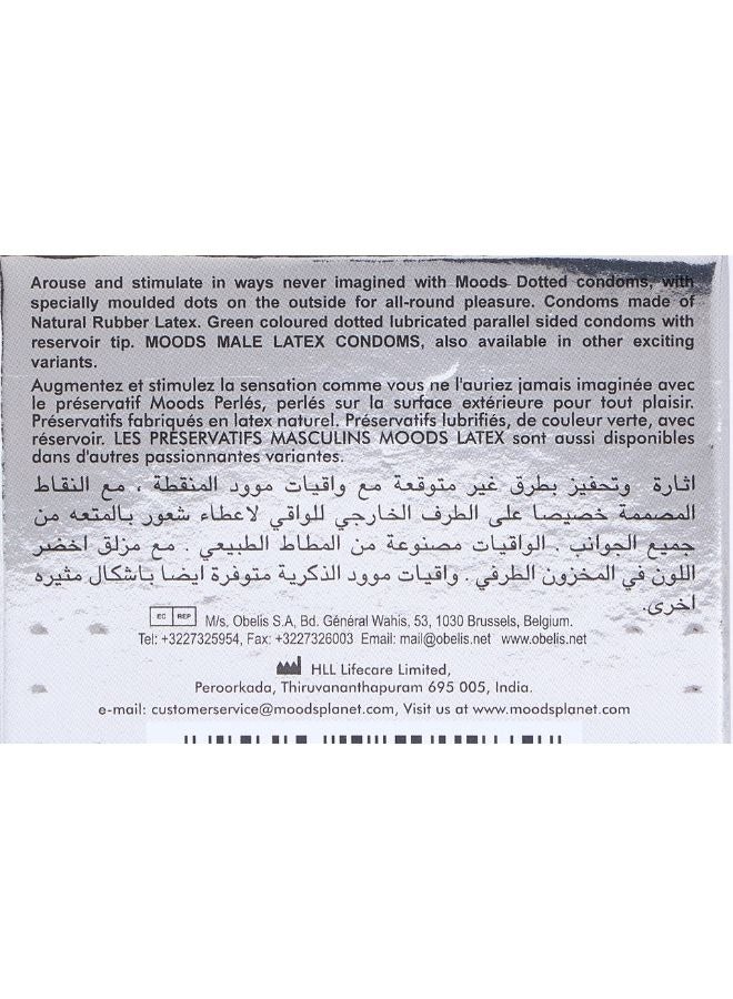 Moods Dotted Condoms 3 Pieces - Image 5