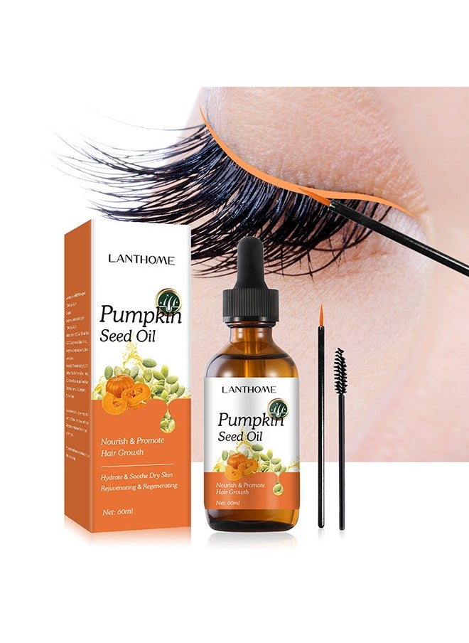 Lanthome Pumpkin Seed Oil - Promote Hair and Eyelashes Growth, Soothe Dry Skin Pumpkin Seed Oil 60ml  - Image 5