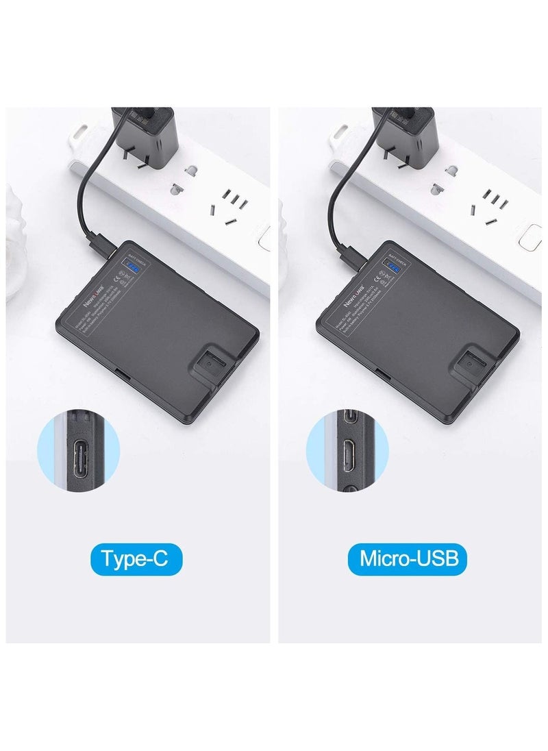 Hihonor 60 LED High Power Rechargeable Clip Fill Video Light with Front & Back Clip, Adjusted 3 Light Modes for Phone, iPhone, Android, iPad, Laptop, for Makeup, Selfie, Vlog, Video Conference  - Image 5