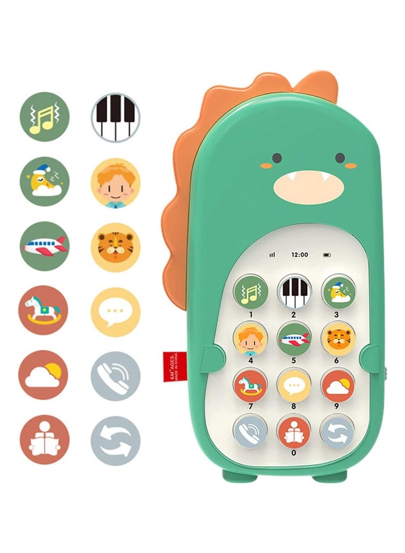 general Baby Musical Toys, Realistic Sound Effects with Big Touch Screen Lights Music Educational Toys for Kids to Play and Learn - Image 4