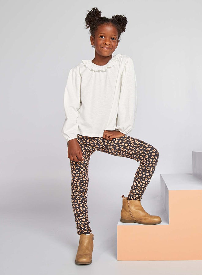 Kiabi Ribbed knit leggings  - Image 1