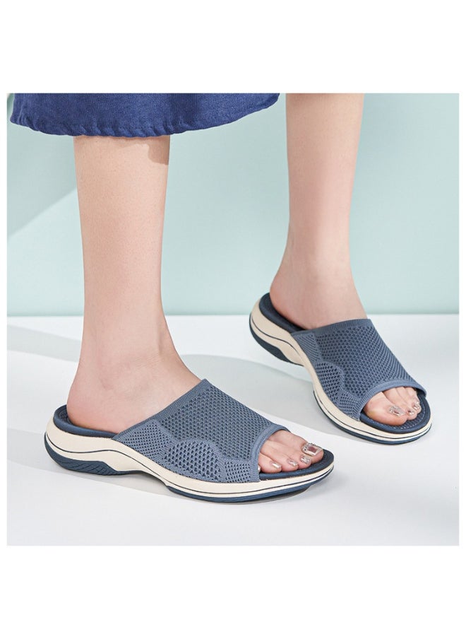 SIKETU Shoes for Women Summer Open Toe Casual Breathable Outdoor Beach Platform Sandals Slippers Women Casual Wedges  - Image 3