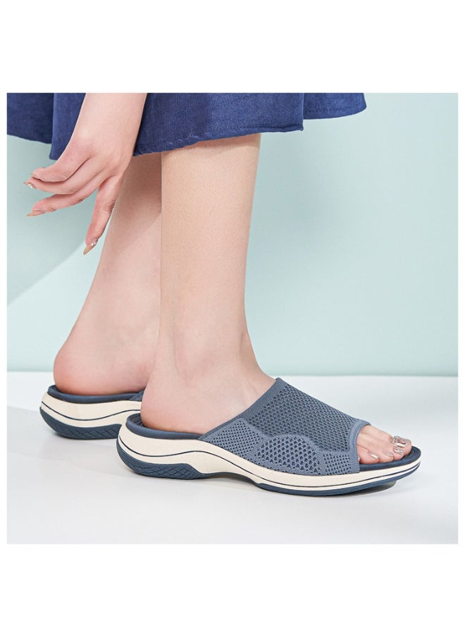 SIKETU Shoes for Women Summer Open Toe Casual Breathable Outdoor Beach Platform Sandals Slippers Women Casual Wedges  - Image 4