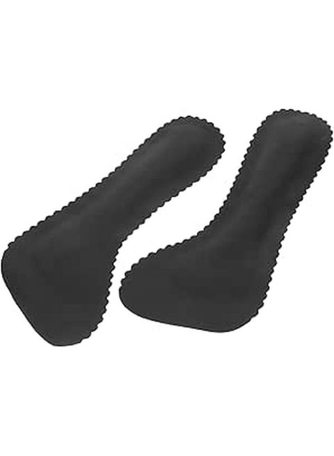 Self Adhesive Anti Skid Heel Pads For Women Sandals Pumps Sweat Absorbing Inserts Black
