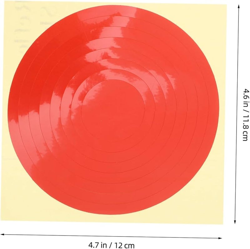ملصقات مقياس الضغط العاكس 5 أوراق ملصقات لاصقة لتسهيل التعرف عليها - Image 3