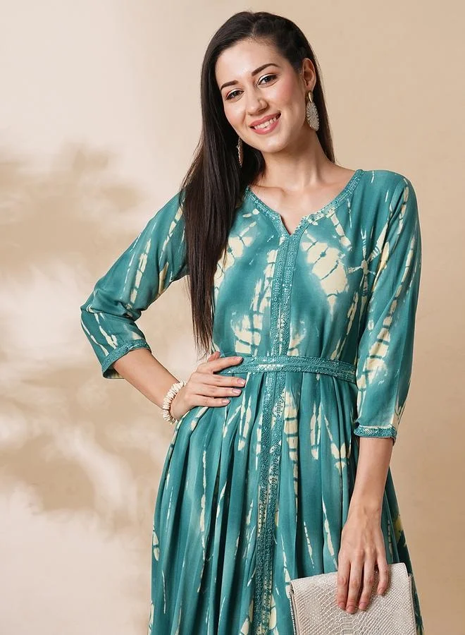 globus Tie-Dye Midi Dress