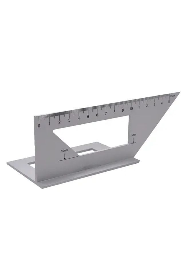 سيليفري 45 90 درجة منقلة قياس زاوية أدوات النجارة مسطرة قياس - Image 1