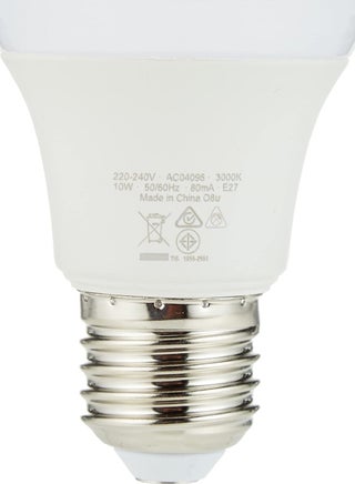 Osram LED VALUE Classic A | Frosted (Replace 75W) 10W, Screw Base E27, Warm White/2700k - 1055 lm, O-LED-CLSA-10W-WW-FS - view 3
