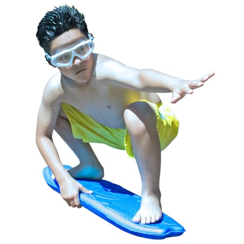 Poolmaster Swimming Pool Underwater Surf Board and Kickboard Pool Toy Blue - Image 1