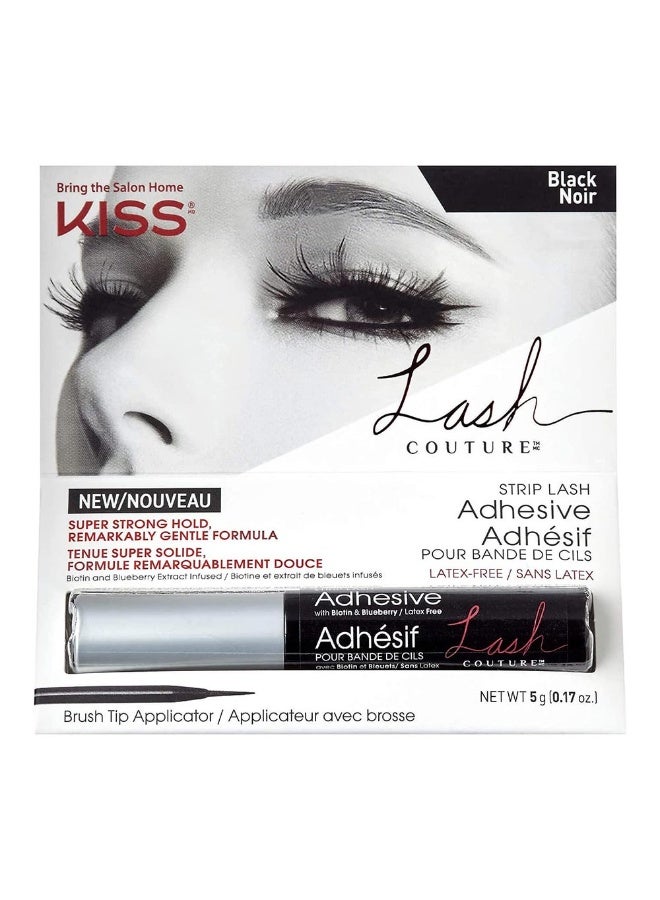 KISS Lash Couture Strip Lash Adhesive Black 5 g 1's KLCGL02