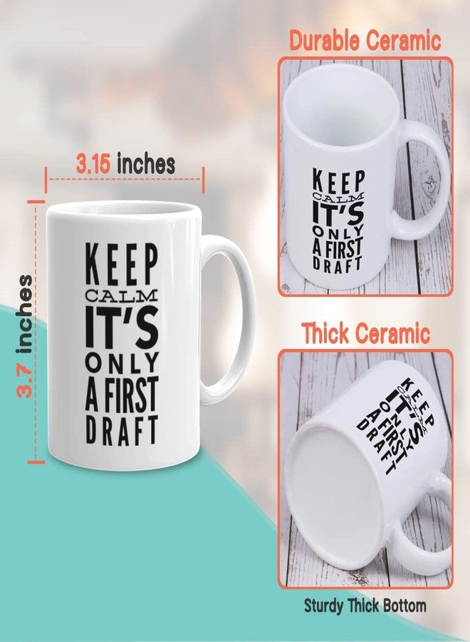 Bubble Hugs Writer Coffee Mug 11 oz White, Keep Calm Author Screenwriter Columnist Novelist Journalist - Image 4