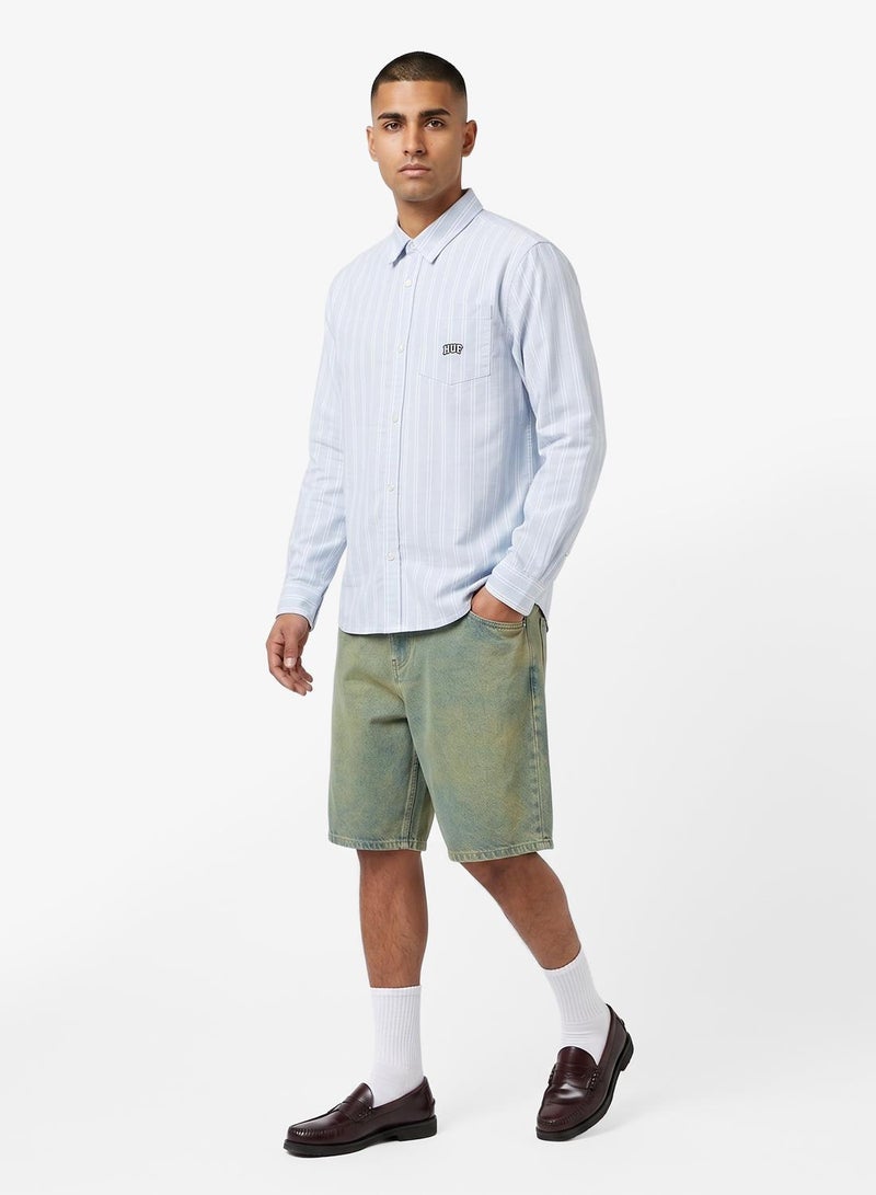 HUF CLASSIC ARCH LS OXFORD SHIRT - Image 4