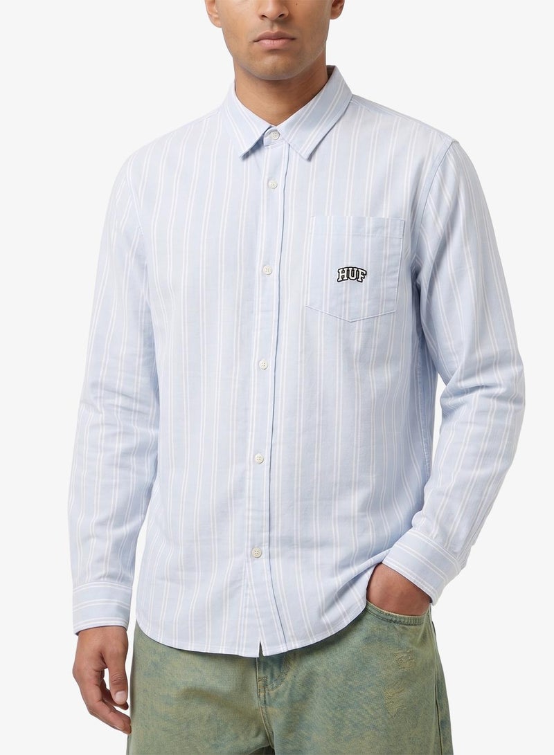 HUF CLASSIC ARCH LS OXFORD SHIRT - Image 3