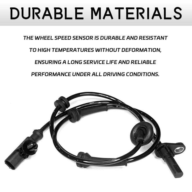 Eponcia ABS Wheel Speed Sensor Rear Left, Automotive Replacement Anti-Lock Brake Speed Sensors 3630050U2010, Left Rear Wheel Speed ABS Sensor Sensing Device Cable Direct Fit Heyue Models Brake System - Image 2