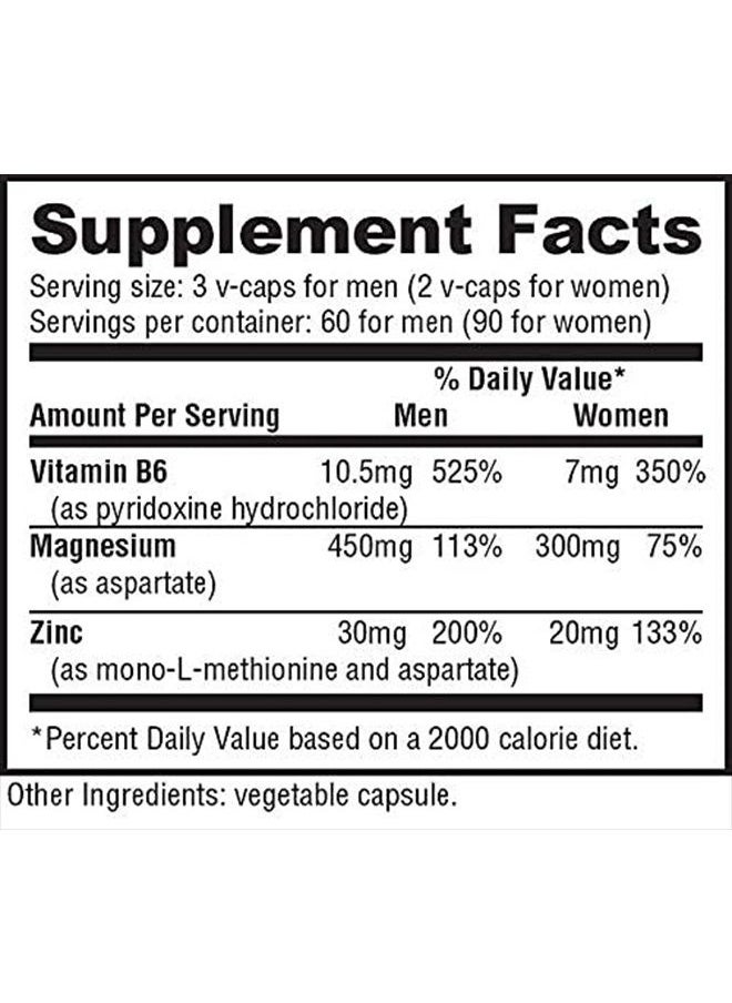 NutraBio - ZMA Vegetable Supplement - Anabolic Mineral Support - 180 Capsules - Recovery, Growth, Sleep - Zinc, Magnesium, and B6 Formula - Image 1