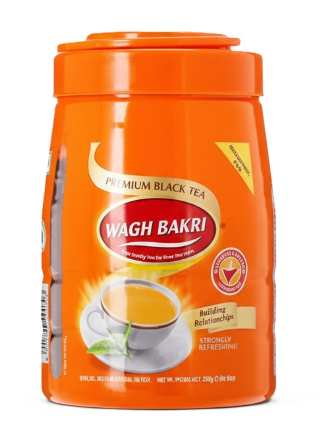 WAGH BAKRI Premium Tea Pet Jar 225g - Image 1