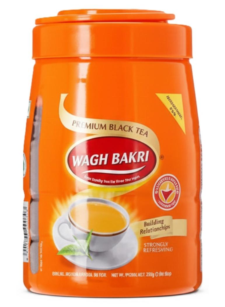 WAGH BAKRI Premium Tea Pet Jar 225g - Image 1