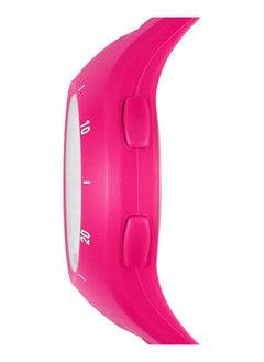 PUMA Unisex Digital Watch With Pink Polyurethane Strap - 3 ATM - PU P6008  - Image 2