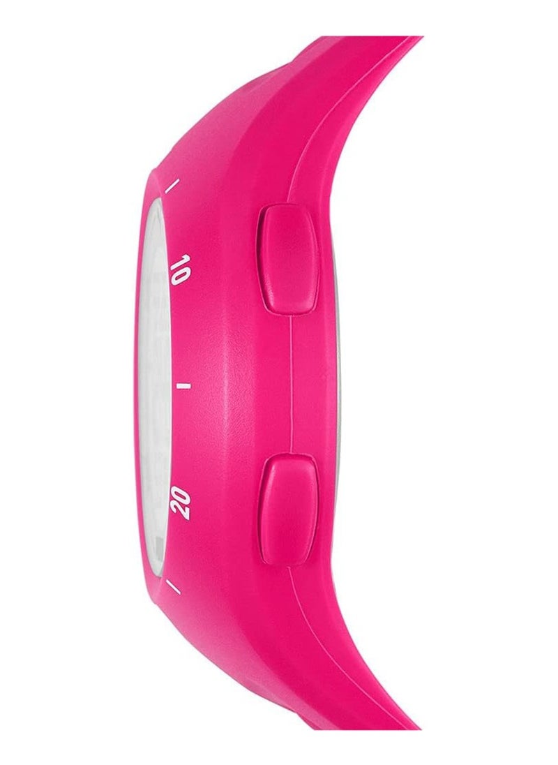 PUMA Unisex Digital Watch With Pink Polyurethane Strap - 3 ATM - PU P6008  - Image 2